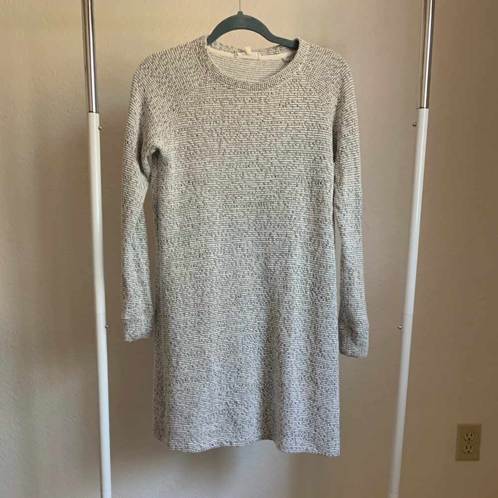 Lou & Gray (LOFT) Grey sweater dress sz small